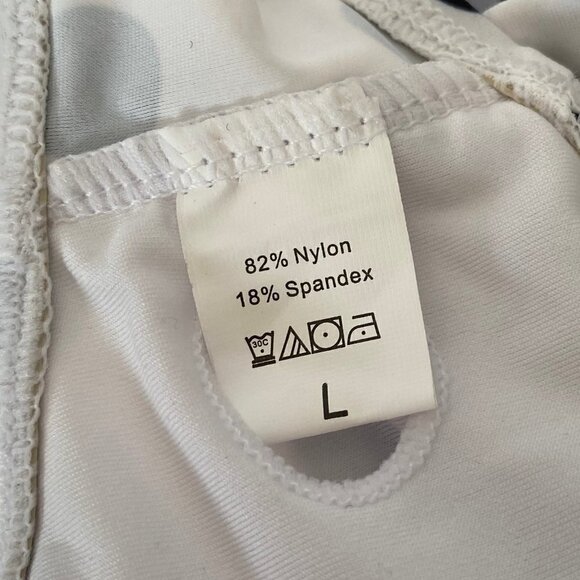 One Piece Black & White Polka Dot Bathing Suit - Picture 10 of 11